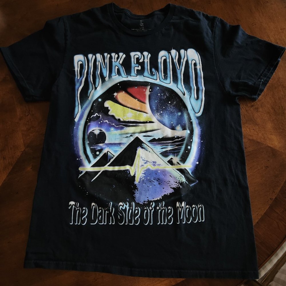 Perryscope Pink Floyd TDSOTM tee, Men's Large